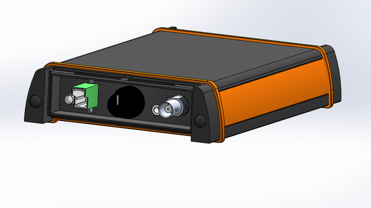 光ファイバー音響・動圧センサー用コンバーター（標準Myotis）